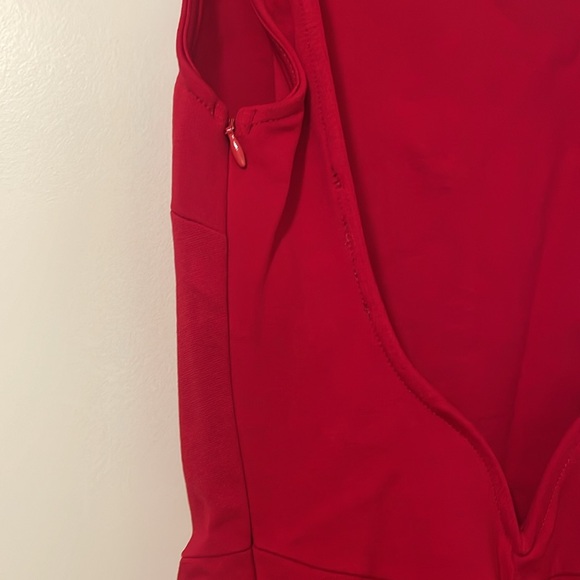 Red Open Back Lulus Dress - Picture 4 of 6